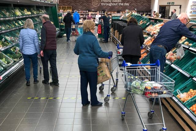 Shop staff are reporting a sharp rise in verbal abuse and threatening behaviour towards them during the Covid-19 pandemic
