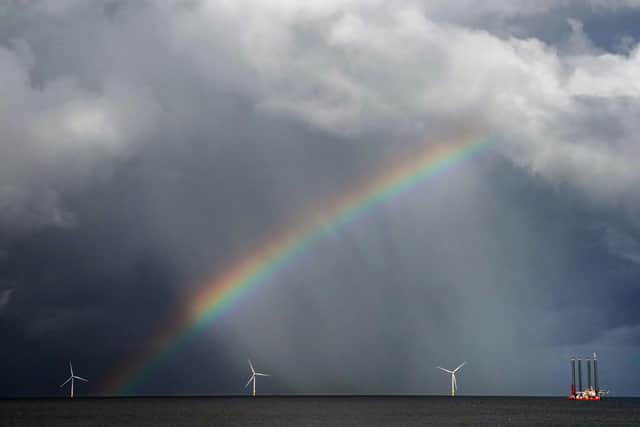 A rainbow