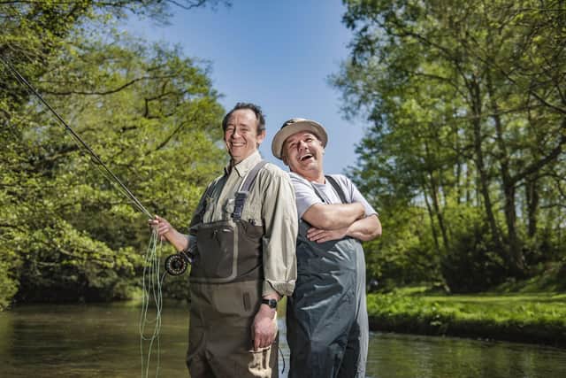 Bob Mortimer and Paul Whitehouse can be found messing around on the river in England, Scotland, Ireland and Wales