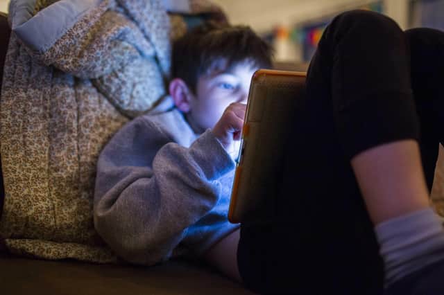 The research showed an increase in children’s screen time