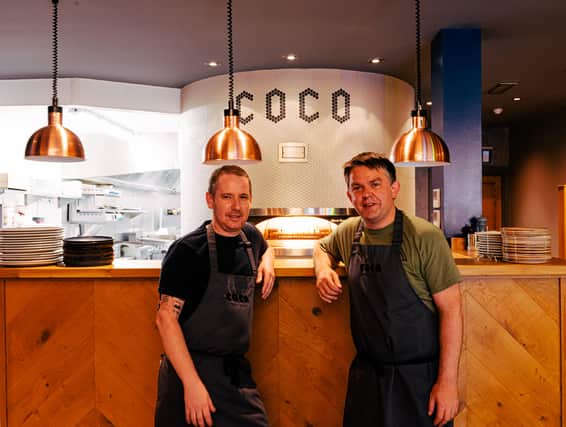 CoCo Craft Pizza owners, Conor MacCann and Conor Donnelly