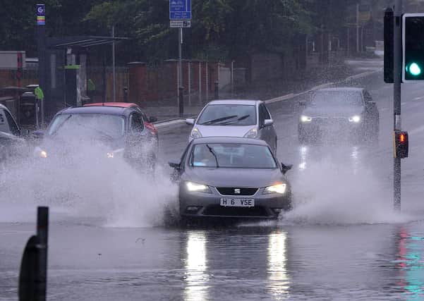 Storm Francis brought wind and rain to Northern Ireland last week