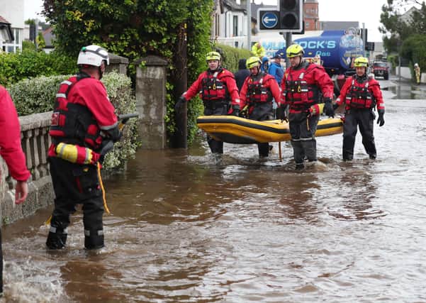 Storm Francis: Emergency services attend flooding in Bryansford Avenue, Newcastle.
 


Photo by Kelvin Boyes / Press Eye.