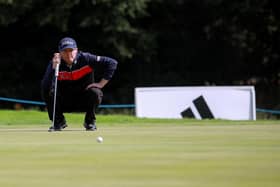 Northern Ireland Open Tournament Ambassador Michael Hoey competing at Galgorm Spa & Golf Resort, Ballymena, Northern Ireland (Photo: PressEye)