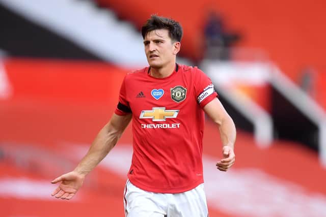 Manchester United's Harry Maguire