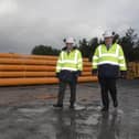 Danny O'Malley, Director SGN Natural Gas (right) and David Butler, Head of Engineering, SGN Natural Gas