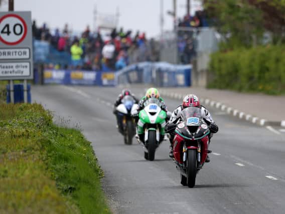 Adam McLean won the Supersport race at the Cookstown 100 in 2019 on the McAdoo Racing Kawasaki.