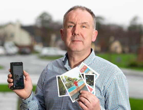 Londonderry man Adrian McCusker, founder of the PostAselfie App, has found a way to rescue the humble postcard