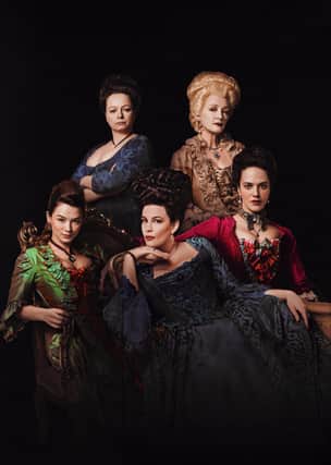 Margaret Wells, Lydia Quigley, Charlotte Wells, Lady Isabella Fitzwilliam and Lucy Wells return for more fun, frolics and deception