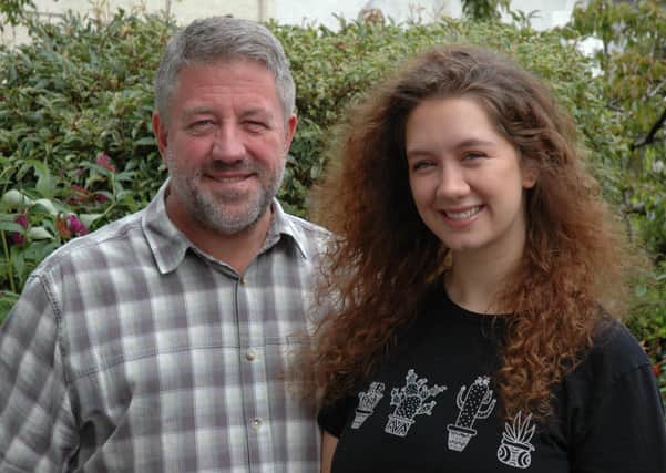 Stephen Hanly and his daughter Jessica