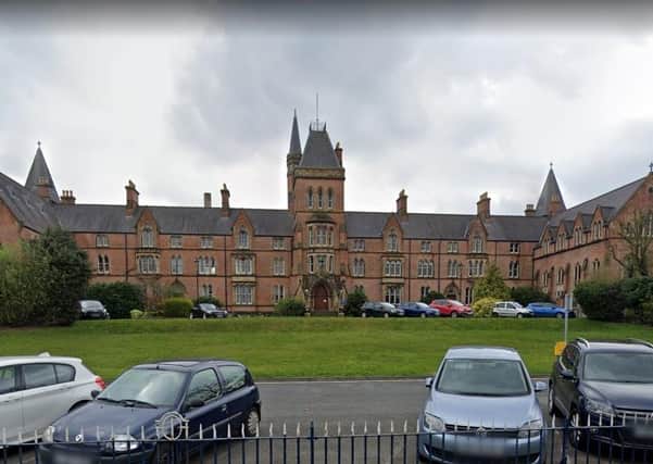Like many other schools in NI, Methodist College Belfast was founded by a church, in its case in 1865. Today its Board of Governors are appointed by the Methodist Church, the Department of Education and elected as representatives of parents and academic staff. (Photo: Googlemaps)