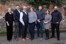 Pictured are the leadership team at 3EN including Sharon-Louise McKay, Mark Bell, Dale Cree, Alison Cree, Ben Firth, Laura Blacklock and Adam Cree