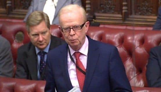 Lord Empey, a former leader of the Ulster Unionist Party, is giving evidence before MPs on legacy today, Wednesday September 9 2020