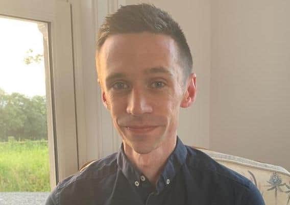 Jonathan Fahy is now cancer free after extensive treatment