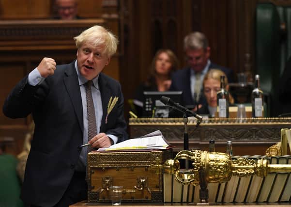 Boris Johnson  said that while his government was planning to break international law, other people should obey the law