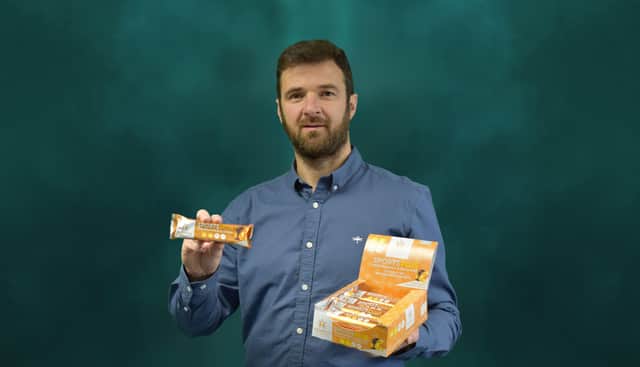 Eamon Canning, managing director of Hempful in Londonderry has just launched a range of protein bars made with hemp