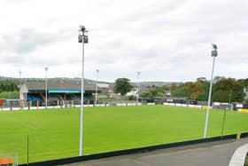 Carrick's home ground at Taylor's Avenue.
