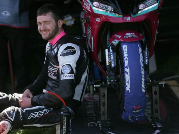 Adam McLean set the pace in the Supersport class on the McAdoo Racing Kawasaki at the Cookstown 100 on Friday.