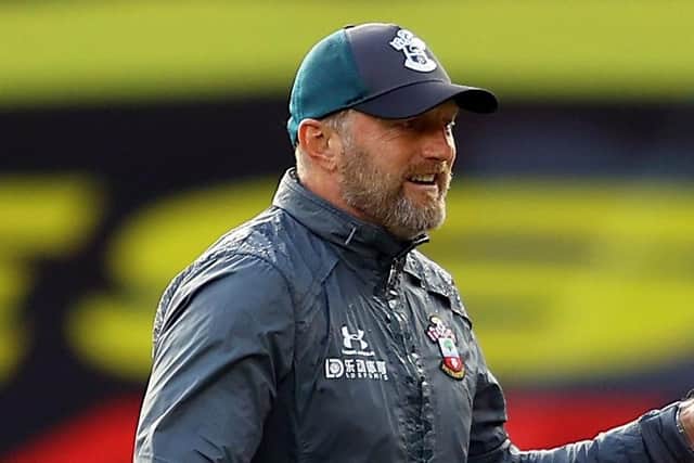 Ralph Hasenhuttl. Pic by PA.