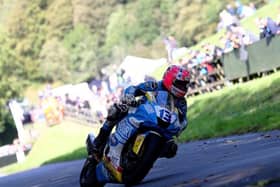 Lee Johnston won the Steve Henshaw Gold Cup for the first time at Oliver's Mount in 2019 on his Ashcourt Racing Yamaha R6.