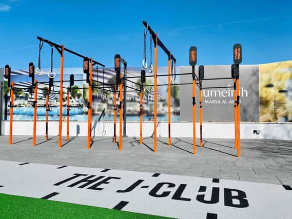 Belfast-based BLK BOX has completed a major outdoor gym project at the Jumeirah Beach Hotel Complex in Dubai