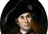 A 1781 painting of John Paul Jones by Charles Willson Peale