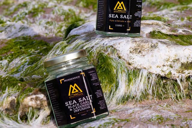 The new lavender and black garlic sea salt from the Causeway Coast