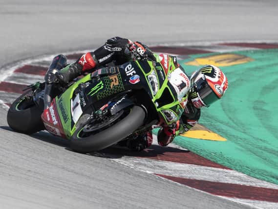 Jonathan Rea leads the World Superbike Championship by 36 points with three rounds to go.