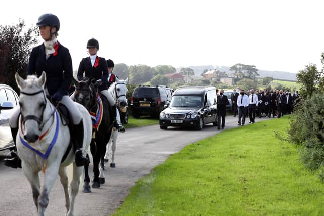 Ellie who was an accomplished horserider had been picked to ride in the Northern Ireland team in a competition in Wales just before the crash occurred in July 2019