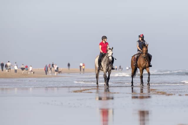 18/09/20 McAuley Multimedia..Northern Ireland basks in another day of September sun, Scenes on Whiterocks Beach Portrush, Co Antrim