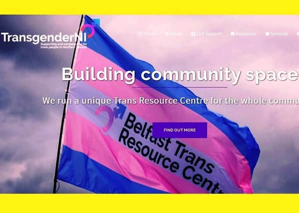 Transgender NI's homepage