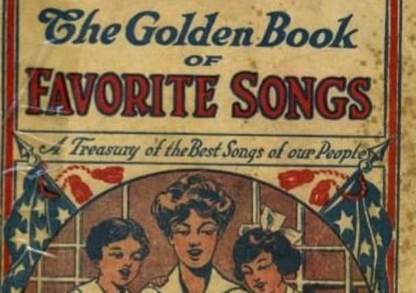 The Golden Book of Favourite Songs. Front Cover. Printed in 1915