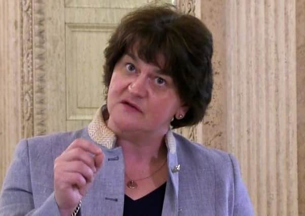 Arlene Foster said Northern Ireland needed to make ‘one big push’ to stop the spread of Covid-19