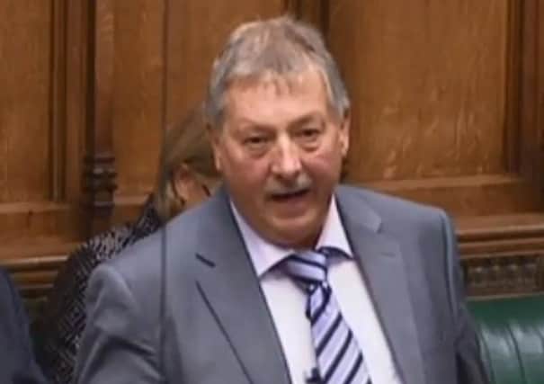 DUP MP Sammy Wilson in the House of Commons