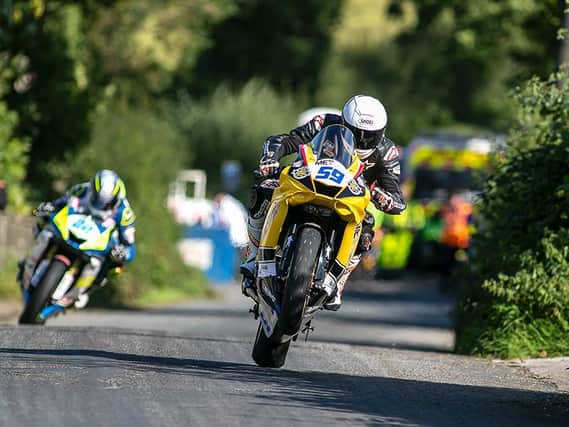 Darryl Tweed claimed a runner-up finish on the Stanley Stewart Racing Yamaha at the Cookstown 100.