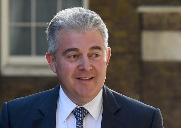 Northern Ireland Secretary Brandon Lewis arrives in Downing Street for a Cabinet meeting, for the first time since the lockdown, to be held at the Foreign and Commonwealth Office (FCO) in London.