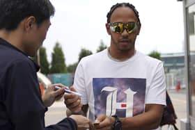Lewis Hamilton. Pic by AP.