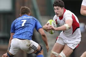 David McCann on Ulster duty in 2018 with the under 19s. Pic by Dickson Digital.