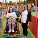 The council is investing in inclusive play park equipment.