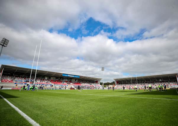 Ulster will trial the return of 600 fans on Friday night for the first game of the season at Kingspan Stadium.