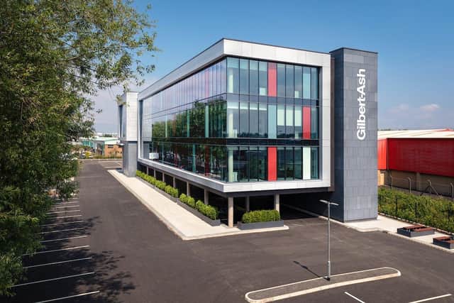 Gilbert-Ash’s new £5million headquarters at Boucher Place, Belfast
