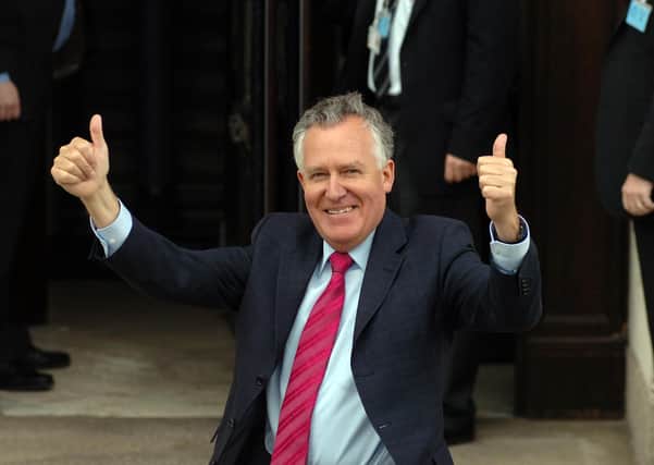 Peter Hain pictured before he entered Stormont Parliment on the first day of the Northern Ireland Assembly on May 8, 2007. Picture Charles McQuillan/Pacemaker