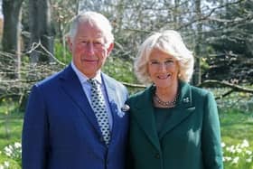 The Prince of Wales and the Duchess of Cornwall. NIO image