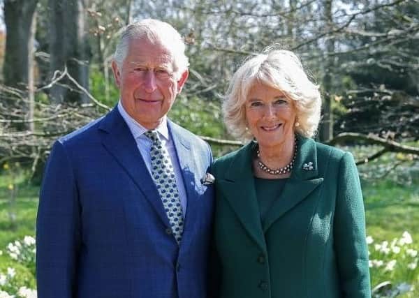 The Prince of Wales and the Duchess of Cornwall. NIO image