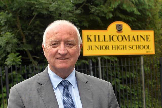 Mr Hugh McCarthy is a former principal of Killicomaine Junior High School