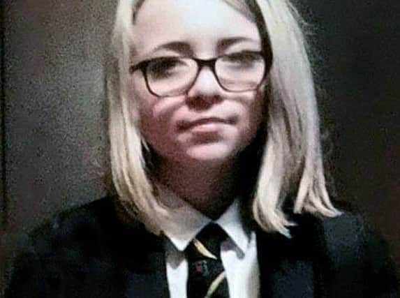 Brook Reid McMaster 12 from Ballymena who tragically lost her life in a house fire in the Ballykeel Estate Ballymena on Wednesday evening