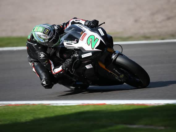 Glenn Irwin leads the British Superbike Championship by two points with two rounds to go.