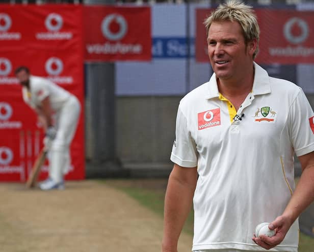 Former test cricketer Shane Warne. (Photo by Scott Barbour/Getty Images).