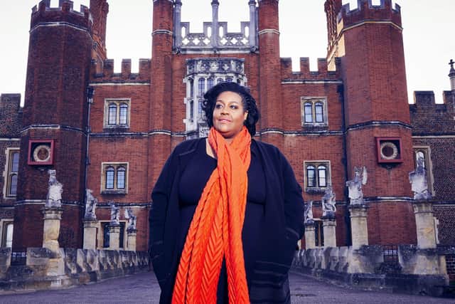 Alison Hammond at Hampton Court Palace