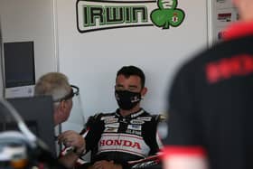 Honda Racing rider Glenn Irwin.